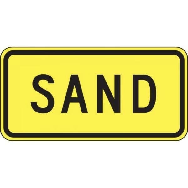 Accuform SURFACE DRIVING CONDITIONS SIGN FRW675HP FRW675HP - main